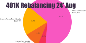 미국 직장인N년차 401K 잔액 수익률 사진