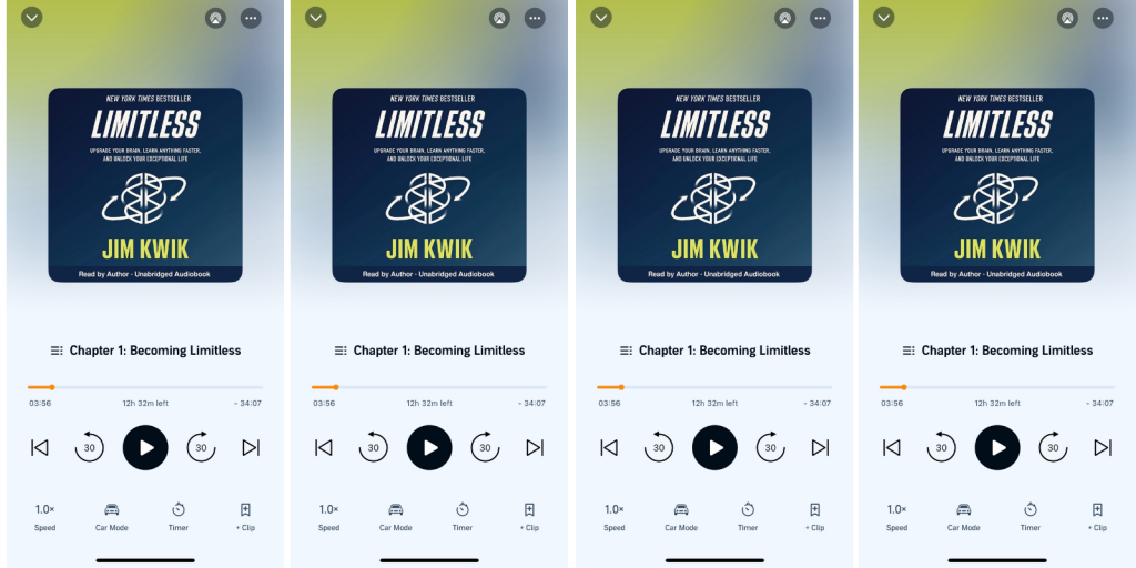 나의 삶 영어공부 Audible 사진